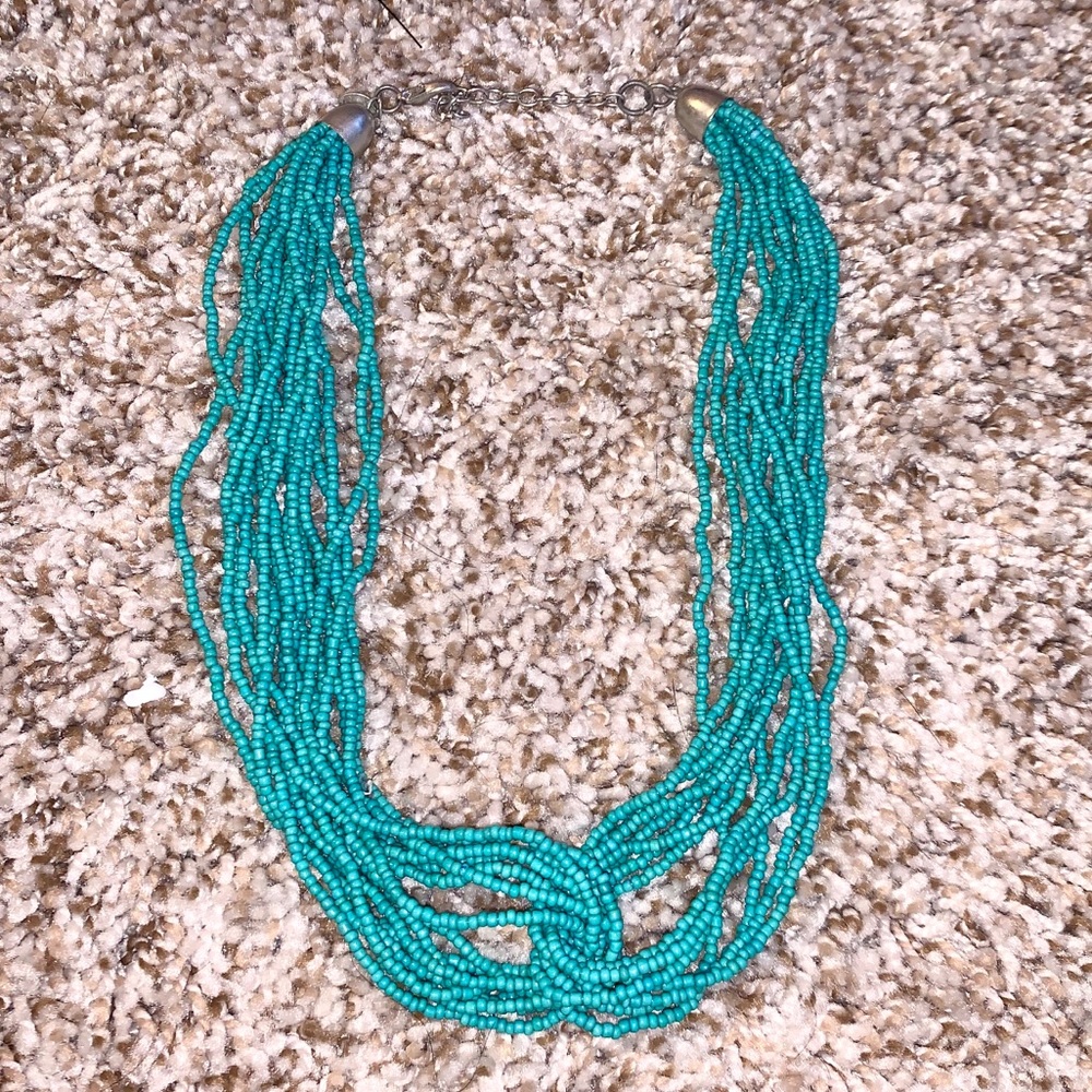 Teal Necklace